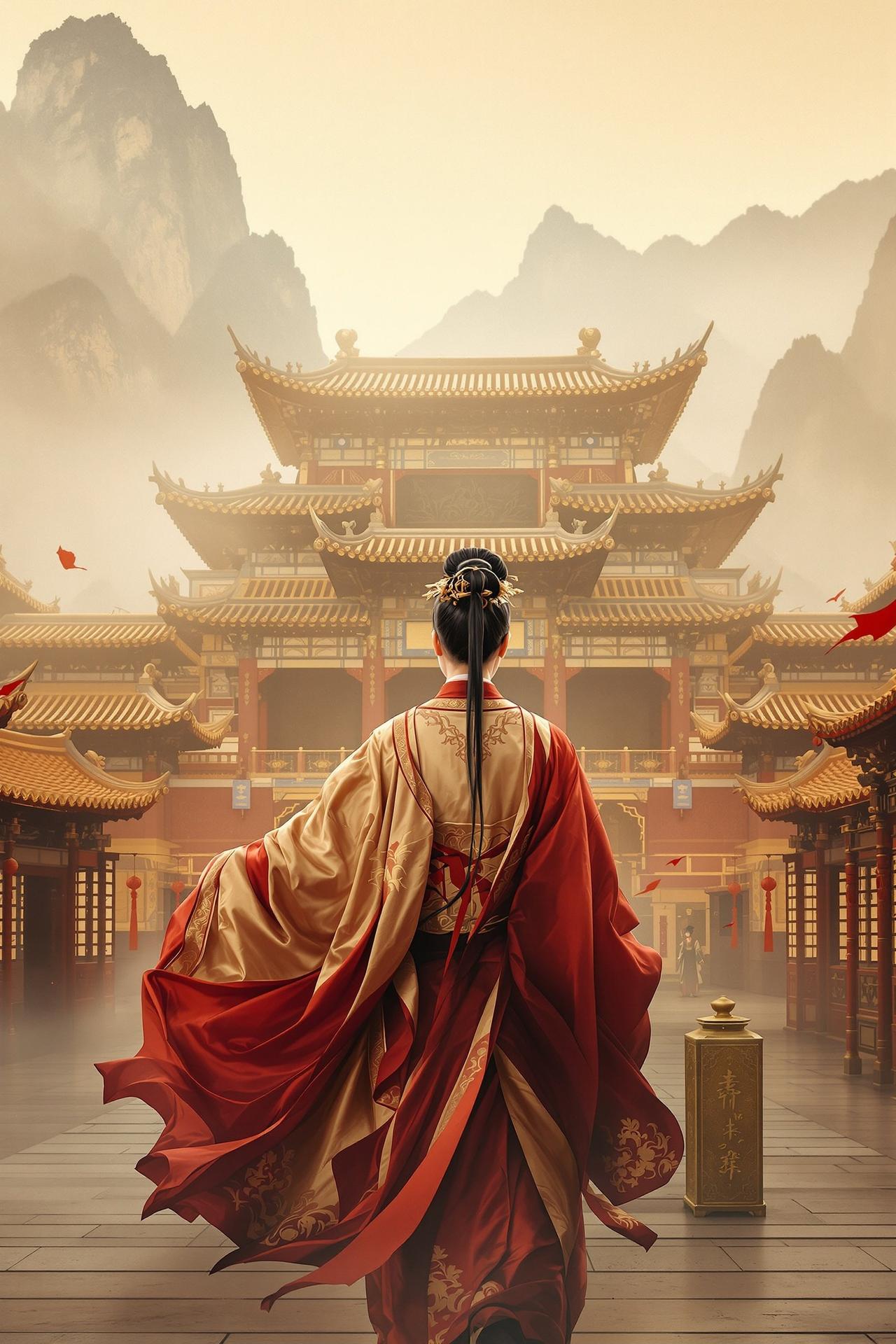 长安烟雨 - 右手影视出品古装剧集海报